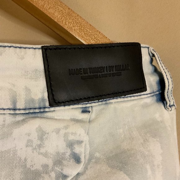 David Kollar Original Skinny "Cloud Blue Wash" Jeans - Picture 3 of 6